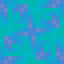 EarthBound Blue Pinwheel Background Tile