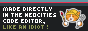 Made directly in the Neocities code editor, like an idiot! 88x31 button