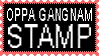 Oppa Gangnam Stamp